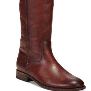 Frye Melissa Button Boots Extended Calf